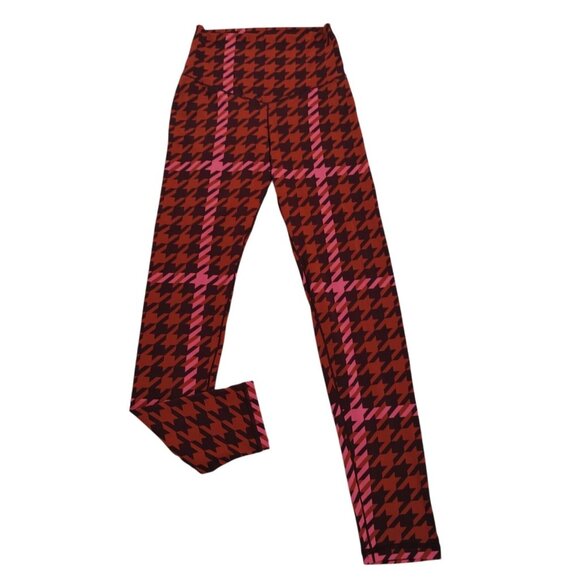 Offline By Aerie Real Me Xtra High Waisted Leggings Houndstooth Print S/P. - Picture 6 of 8